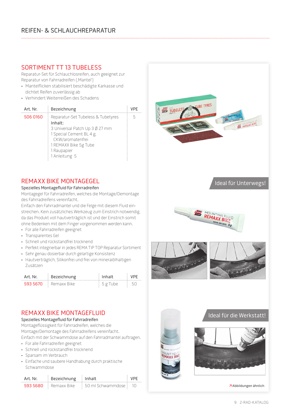 Vorschau TIP TOP Automotive - 2-Rad Katalog 2024 Seite 9