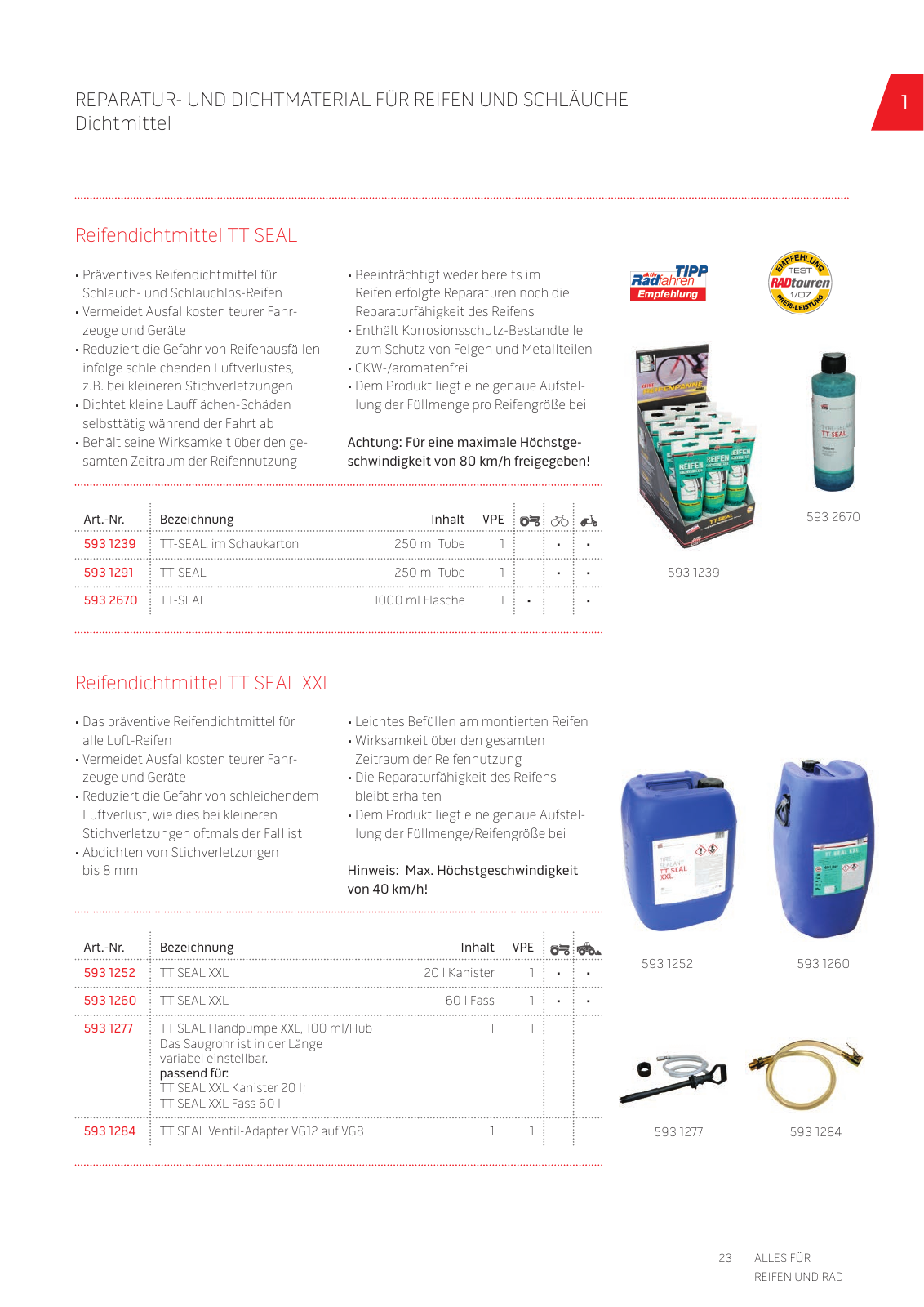 Vorschau TIP TOP Automotive GmbH - Hauptkatalog 2017 Seite 23